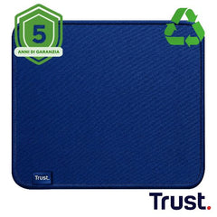 TAPPETINO/MOUSEPAD 250x210 REALIZZATO CON MATERIALI RICICLATI – TRUST BOYE - LAVABILE - BLU