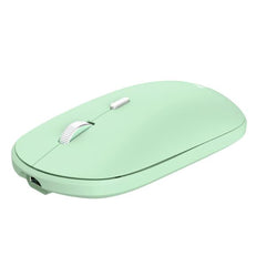 KIT DESK SET TASTIERA E MOUSE WIRELESS RICARICABILI MULTICONNECT 2 BT + 1 WL 2,4GHZ - PLASTICA RICICLATA 51% - LAYOUT ITALIANO - TRUST LYRA  VERDE