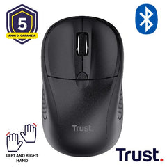 MOUSE WIRELESS BLUETOOTH® - 1600DPI - TRUST PRIMO BT - NERO