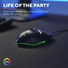 SET GAMING 3-IN-1 - CUFFIA + MOUSE + MOUSEPAD - TRUST GXT 790 NERO