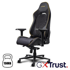 SEDIA GAMING PRO PREMIUM - TRUST GXT 721 RUYA PRO - NERA