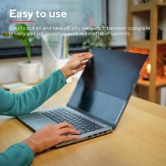 FILTRO SCHERMO PRIVACY 14" (174MM x 310MM) BLUE FILTER, VISUALE 60° E TOUCHSCREEN - TRUST PRIMO 14" PRIVACY FILTER