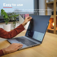 FILTRO SCHERMO PRIVACY 15,6" (194MM x 344MM) BLUE FILTER, VISUALE 60° E TOUCHSCREEN - TRUST PRIMO 15,6" PRIVACY FILTER