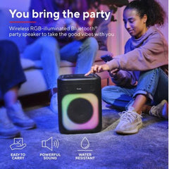AZURA ALTOPARLANTE WIRELESS BLUETOOTH® CON ILLUMINAZIONE RGB - NERO