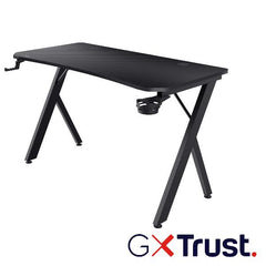 SCRIVANIA GAMING DESK - TRUST GXT 700 OMNIUS - NERO