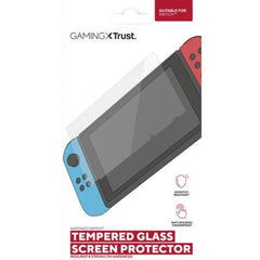 PROTEGGI SCHERMO IN VETRO NINTENDO SWITCH - TRUST GXT 1246 - TRASPARENTE
