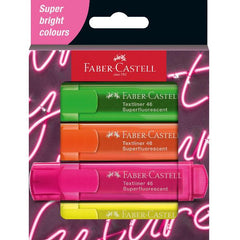 TEXTLINER 46 NEON - Confezione da 4