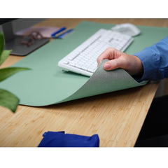TAPPETINO/MOUSEPAD XXL PROTEGGI SCRIVANIA MISURA 900x430 - TRUST BENYA XXL - VERDE