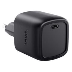 ALIMENTATORE USB-C GAN 30W - PLASTICA RICICLATA 50% - TRUST MAXO - NERO