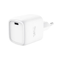 ALIMENTATORE USB-C GAN 30W - PLASTICA RICICLATA 50% - TRUST MAXO - BIANCO