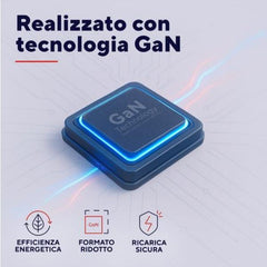 ALIMENTATORE/CARICABATTERIA 65W USB-C GAN - CAVO RICARICA INCLUSO - PLASTICA RICICLATA 50% - TRUST MAXO - BIANCO