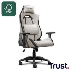 SEDIA GAMING PREMIUM IN TESSUTO - TRUST GXT 723B RUYA - BEIGE