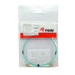 EQUIP - CAVO IN FIBRA OTTICA LC/LC, OM3, 10G 300m, LSZH/LSOH - 0.5m