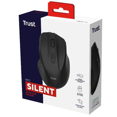 MOUSE WIRELESS SILENZIOSO - 2200DPI - TRUST NITO - NERO