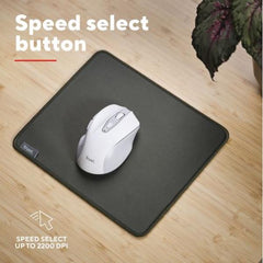 MOUSE WIRELESS SILENZIOSO - 2200DPI - TRUST NITO - BIANCO