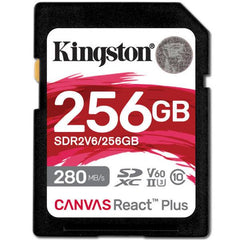 Canvas React Plus V60 SD Memory Card - 256GB - SDR2V6/256GB