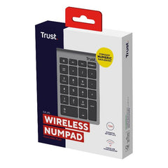 TASTIERINO NUMERICO WIRELESS - TRUST XALAS - ARGENTO