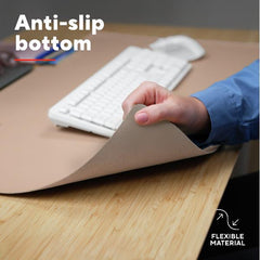 TAPPETINO/MOUSEPAD XXL PROTEGGI SCRIVANIA MISURA 900x430 - TRUST BENYA XXL - BEIGE