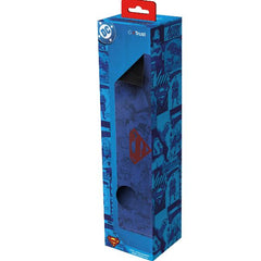 TAPPETINO/MOUSEPAD XXL PROTEGGI SCRIVANIA MISURA 900x300 SUPERMAN - TRUST GXT759SM - BLU/ROSSO