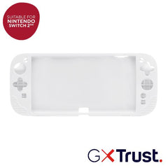 CUSTODIA ANTISCIVOLO IN SILICONE PER NINTENDO SWITCH 2 GXT 1253 - BIANCO