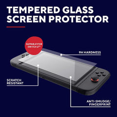 PROTEGGI SCHERMO IN VETRO TEMPERATO NINTENDO SWITCH 2 - TRUST GXT1254