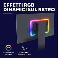 LUCI LED RGB RETROILLUMINAZIONE PER MONITOR - TRUST GXT 907 VYBZ - RGB