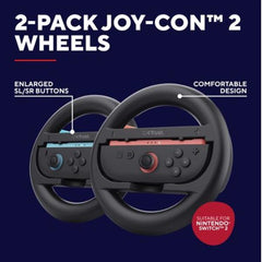 SET 2 VOLANTI PER JOY-CON PER NINTENDO SWITCH 2 - TRUST GXT 1257 - NERO
