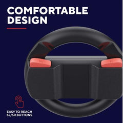 SET 2 VOLANTI PER JOY-CON PER NINTENDO SWITCH 2 - TRUST GXT 1257 - NERO