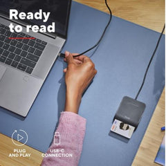 LETTORE DI SMART CARD DNI (TIPO TESSERA SANITARIA) - USB C - TRUST PRIMO NERO