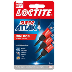 LOCTITE SUPER ATTAK MINI DOSI 3x1g