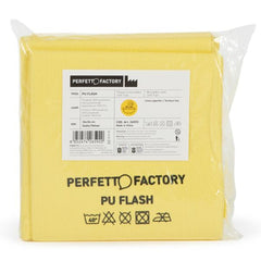 PANNO IN PU "FLASH" GIALLO 34x36cm CONF.5