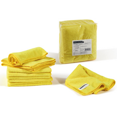 PANNO MICROFIBRA 40X40 GIALLO CONF.10