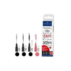 Penna Pitt Artist Pen, Set 4, (S, M, 1.5, B)