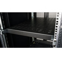 EQUIP - MENSOLA VARIABILE 19", 1U, 1000mm, Nero