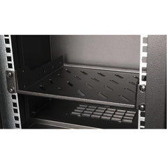 EQUIP - RIPIANO FISSO 10”, 1U, 200mm, Nero