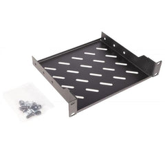 EQUIP - RIPIANO FISSO 10”, 1U, 200mm, Nero