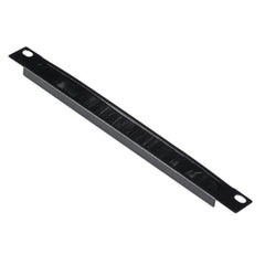 EQUIP - BRUSH PANEL 10" 1U, Nero
