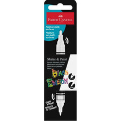 ASTUCCIO IN CARTONE BLACK EDITION SHAKE&PAINT MARKER ACRILICO - BIANCO
