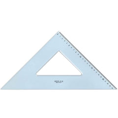 SQUADRA 45° DI 35 CM LINEA UNI
