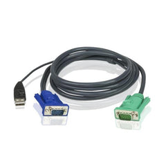Cavo KVM USB con SPHD 3 in 1 – 3 m