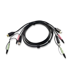 Cavo KVM USB HDMI con Audio – 1,8 m