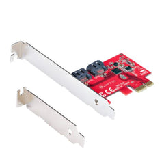 SCHEDA PCI EXPRESS SATA, 2 PT
