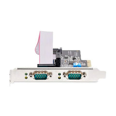 Scheda Seriale PCIe a 2 porte, scheda PCI Express a doppia porta RS232/RS422/RS485 (DB9)
