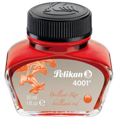 INCHIOSTRO STILOGRAFICA PELIKAN 4001 ROSSO ML 30