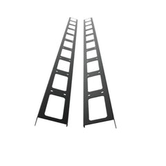 COPPIA CANALA VERTICALE GESTIONE CAVI 34U CON 8 ANELLI