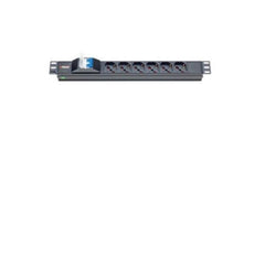 PDU 1U 6 PRESE UNIVERSALE CON INTERRUTTORE MAGNETICO