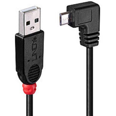 Cavo USB 2.0 Tipo A/Micro-B ad angolo 0.5m