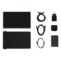 Monitor portatile 13,3" Touchscreen  risoluzione WUXGA  alimentazione anche wireless Power bank incluso