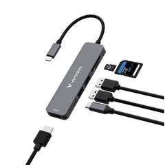 USB C MULTIPORT 6in1 PD 100W  4K