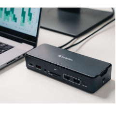 Docking station USB C 15 IN 1 HDMI con SLOT SSD 8K PD80W